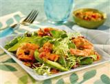 pico de gallo shrimp & avocado salad