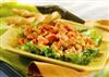 triple pepper papaya shrimp salad